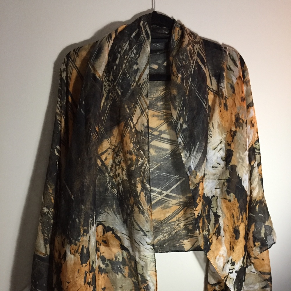 Patterned Decorative Scarf NWT